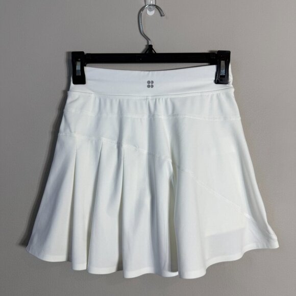 Sweaty Betty Grand Slam Tennis Skort Womens XXS White Active Workout Travel NWOT - Picture 6 of 14